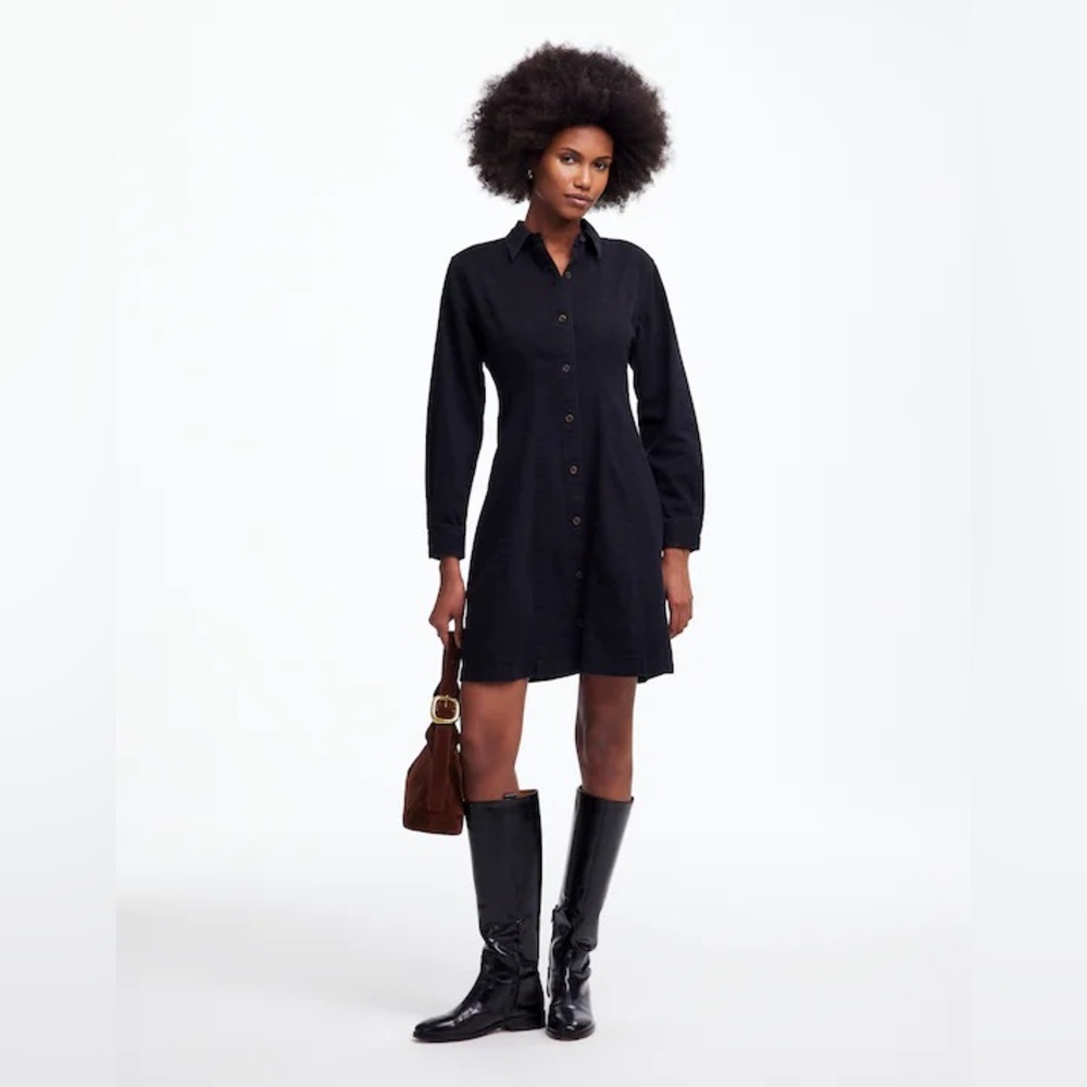 Madewell Black Mini Dress